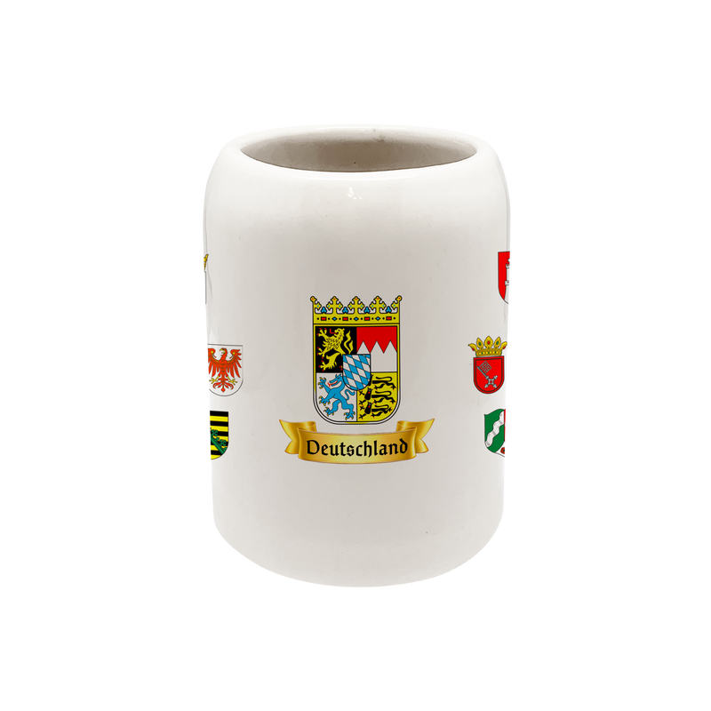 German Eagle Coat of Arms Stoneware Deutschland Coffee Mug| 12 oz